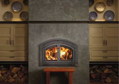 44 Elite wood fireplace