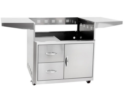 Blaze Cart Professional Series with two drawers and a door for storage.