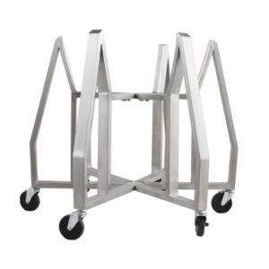 Stock photo of Kamado Cart with six legs.