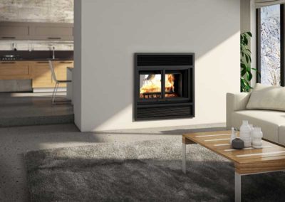 Valcourt Westmount wood fireplace